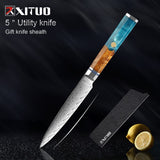 XITUO Japanese Damascus Chef Knife set