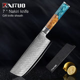 XITUO Japanese Damascus Chef Knife set