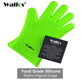 WALFOS Heat Resistant Silicone Kitchen barbecue oven glove