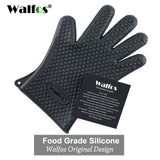 WALFOS Heat Resistant Silicone Kitchen barbecue oven glove