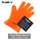 WALFOS Heat Resistant Silicone Kitchen barbecue oven glove