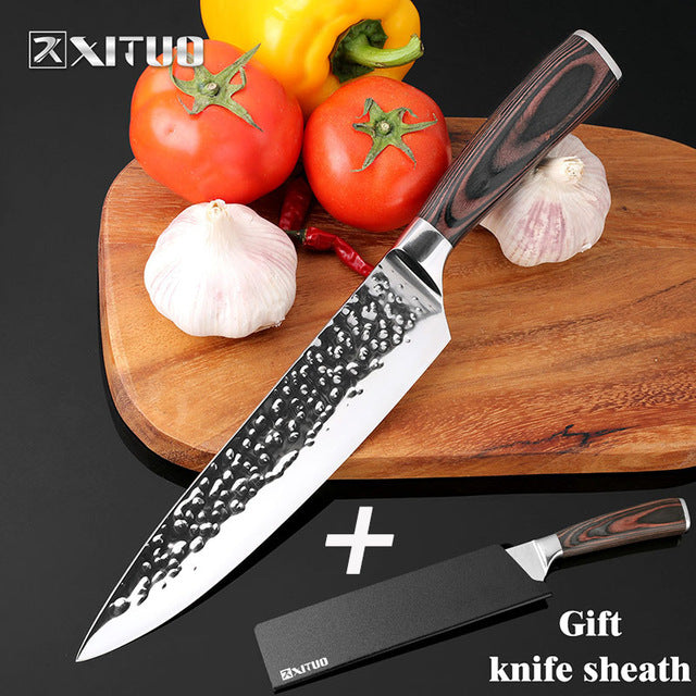 XITUO 8inch 7Cr17Mov Stainless Steel Chef Knives – Master Chef Knives