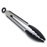 ERMAKOVA Silicone BBQ Grilling Non-Stick Tong