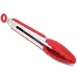 ERMAKOVA Silicone BBQ Grilling Non-Stick Tong