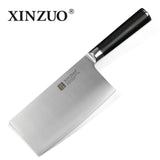 XINZUO 7'' Big Chinese Stainless Steel Cleaver Knife