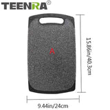 TEENRA Plastic Anti-bacterial Kitchen Chopping Cutting Board