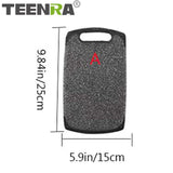 TEENRA Plastic Anti-bacterial Kitchen Chopping Cutting Board