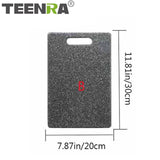 TEENRA Plastic Anti-bacterial Kitchen Chopping Cutting Board