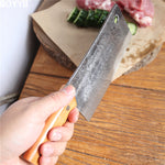 Handmade Forged Chinese Kitchen Chef Knife – Perfect for Home & Professional Use