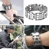 Multitool Bracelet 29-in-1 Stainless Steel
