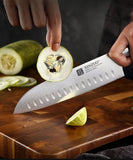  7PCS German Stainless Steel Knife Set 
