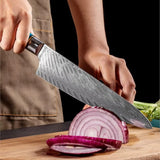 Premium Japanese Damascus Steak Knife Set