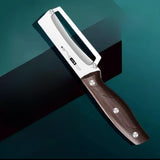 Stainless Steel Peeler with Wooden Handle