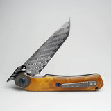 VG10 Damascus folding knife