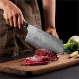 Premium Japanese Damascus Steak Knife Set