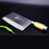 SHUOJI Chinese Chef Knife 7.5 Inch Handmade Slicing Cleaver