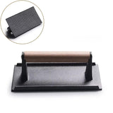 Heavy Duty Cast Iron Burger Press for Grill Steak Bacon and Smash Burgers