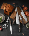  7PCS German Stainless Steel Knife Set 