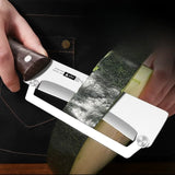 Stainless Steel Peeler with Wooden Handle