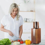wood knife block