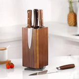 wood knife block