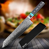 XITUO Japanese  8" inch VG10 Blade Damascus Steel Knife