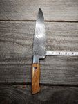 8" Tri-star Olive Burl Chef Knife