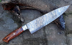 Custom Handmade Damascus Chef Knife