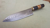 Custom Handmade Damascus Steel chef knife