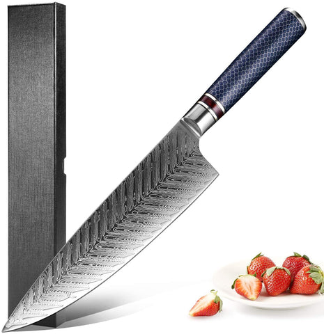 XITUO 8-inch Damascus Steel Chef Knife