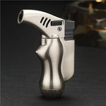 Kitchen Chef Cooking Blow Refillable Torch with Safety Lock