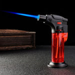 Kitchen Chef Cooking Blow Refillable Torch with Safety Lock