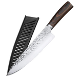 8 inch Professional Japanese Santoku Stainless steel Chef Knife
