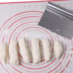 Stainless Steel Cake Scraper Pastry Cutters Baking Cake Cooking Dough Scraper