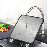 LCD Display 10kg/1g Multi-function Stainless Steel Digital Food Kitchen Scale