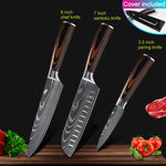 Professional Japanese Kitchen Chef knives Set