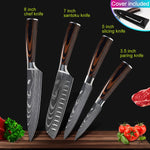 Professional Japanese Kitchen Chef knives Set