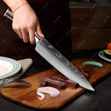 XITUO 10 Pcs kitchen chef knives Set