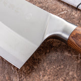 SHUOJI 4Cr13  7 inch Chinese Cleaver Chef Knife