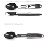 300g/0.1g Portable LCD Digital Measuring Spoon Kitchen Scale