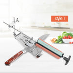 Iron Steel Fixed Kitchen Professional Knife Sharpener Fix-Angle 120-1500Grit Stones