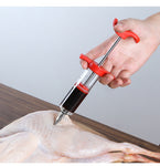 Flavor needle Turkey pork bbq steak meat sauces syringes marinades kitchen accessories