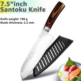Professional Japanese Chef Knives 7CR17 Stainless Steel Kitchen Knife Set
