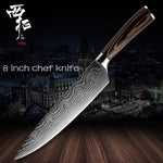 XITUO Kitchen Knives 9 pcs knife set