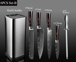 XITUO 8 Pcs Stainless Steel Professional Chef Knife Set