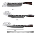 10 Pcs Kitchen Chef Knives set