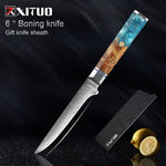 XITUO Japanese Damascus Chef Knife set