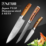 XITUO 6 "inch vg10 damascus steel chef knife