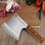 Professional Bone A Stainless Steel Cleaver Chef Knife