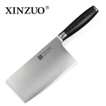XINZUO 7'' Big Chinese Stainless Steel Cleaver Knife